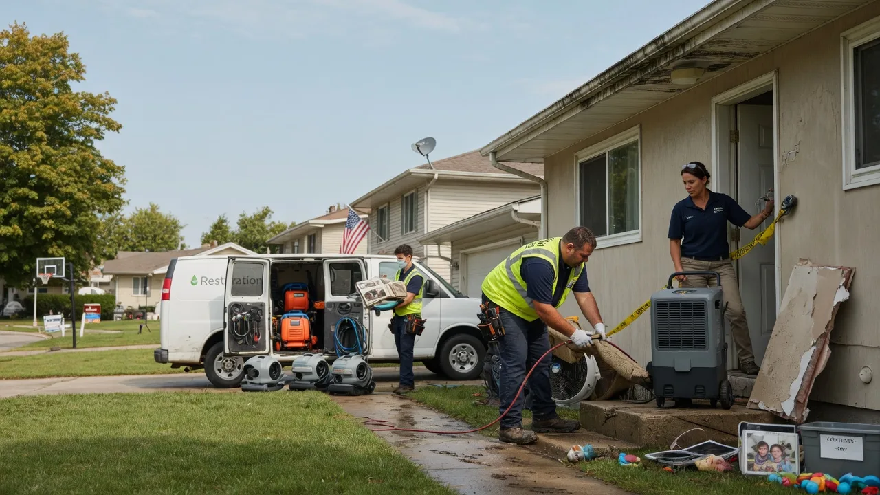 Water Damage Restoration in Barnhill, IL near me